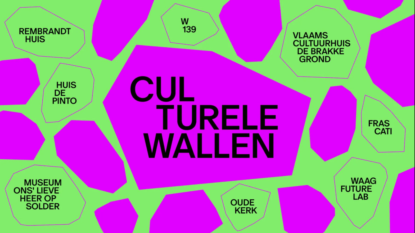 Culturele wallen poster